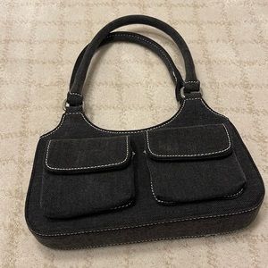 Brandy Melville Double Pocket Shoulder Bag